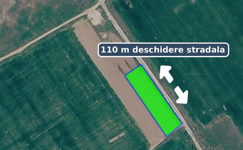 Bragadiru 2500mp, Deschidere 110m, Ideal Proiect Rezidential