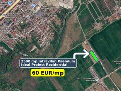 Bragadiru 2500mp, Deschidere 110m, Ideal Proiect Rezidential